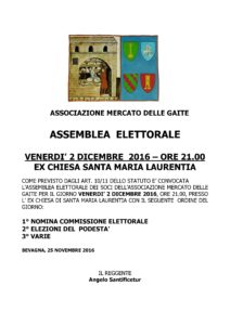 ASSEMBLEA ELETTORALE 2016